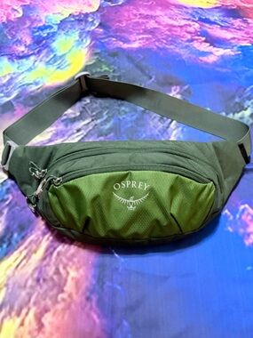 OSPREY Olive Green Sling Waist Pack for Men